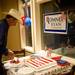 Steve Lambert of Ypsilnti gets a piece of cake during the Washtenaw County Republicans gathering at the Ann Arbor Country Club on Tuesday evening.
Joseph Tobianski | AnnArbor.com